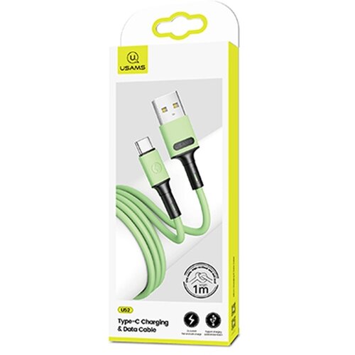 Usams USB-C 2A KABEL ZA HITRO POLNJENJE 1M ZELEN OVITEK ZA TELEFON SJ436USB02, (21980501) Cene