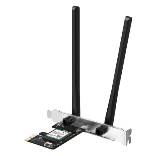 Mercusys PCI Express adapter, MA80XE AX3000 Dual-Band Wi-Fi 6 Bluetooth, 2402 Mbps na 5 GHz + 574 Mbps na 2,4 GHz, 2&times; High Gin Dual-Band eksterne ante Cijene