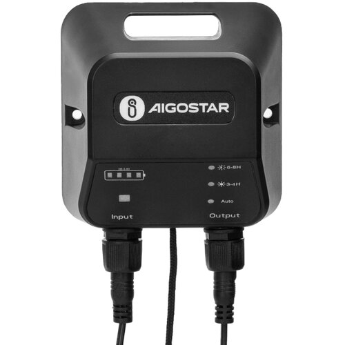 Aigostar LED solarni luster sa senzorom 2x LED/35W/12V 6000 mAh 6500K, prečnik 15 cm Slike