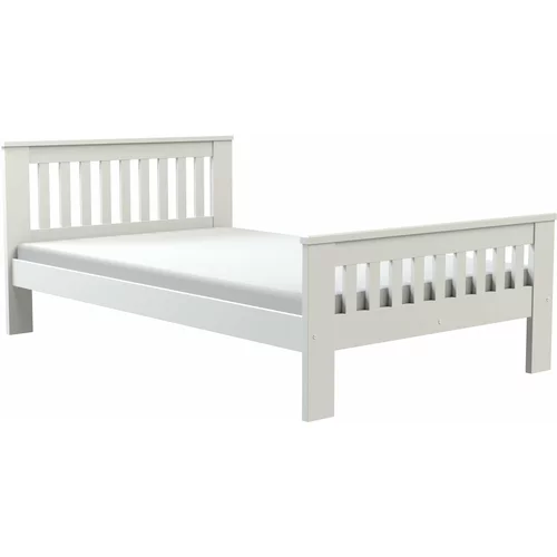 Dolmar - drvo krevet laura - 120x200 cm - bijela