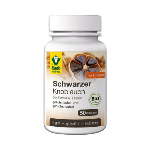 Raab Vitalfood GmbH bio črni česen Cene