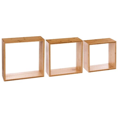 5five FIVE POLICE CUBE 3/1 25X9X25CM MDF BAMBUS Slike