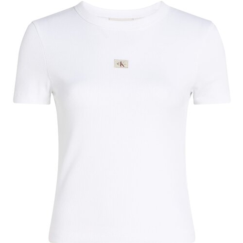 Calvin Klein Jeans Majica bijela Slike