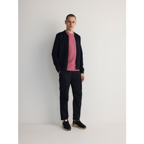 Reserved bomber pulover - mornarsko modra Cene