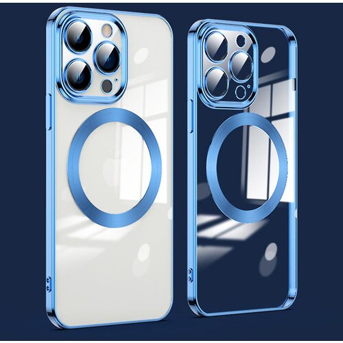 INORCO Za iPhone 11 Pro Max Funda magnetica za telefon galvanoplastia Acrílico + TPU Cubierta transparente for teléfono con protector de lente de vidrio, (22035992) Cene