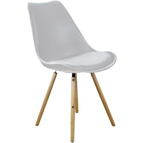 ITALIAN DESIGN NORDIC WHITE STOL (56X48X82,5 - SEDEŽ 48CM), (21300045) Slike