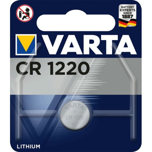 Varta baterija litijeva, CR1220, 3 V, gumbna, blister 1 kos Cene