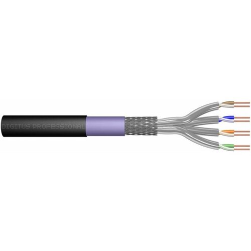 Digitus Cat.7 S /FTP burial installation cable, 100 m, simplex, PE Slike