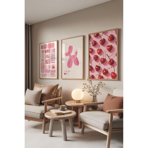 WALLXPERT Č-300893 - 3040 vi&scaron;ebojni set dekorativnih slika (3 komada) Cene