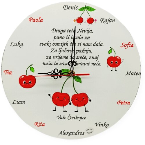  Stenska ura Darilo za vzgojiteljice v vrtcu! Š1793 Cene