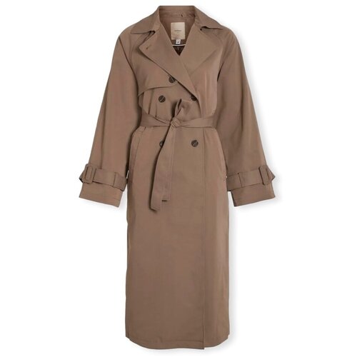 Vila Plašči Noos Viviana Jacket - Brown Lentil Kostanjeva Cene