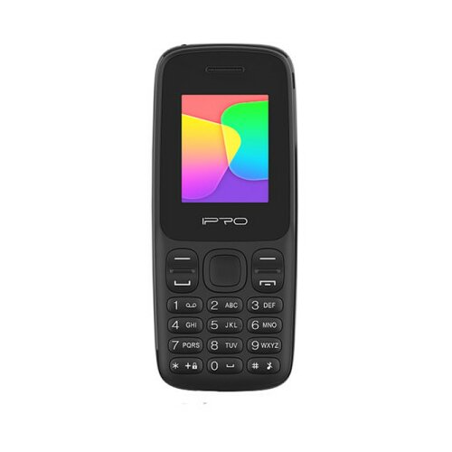 Ipro 2G gsm feature mobilni telefon 1.77'' LCD/600mAh/32MB//Srpski jezik/black ( A1 mini black ) Slike