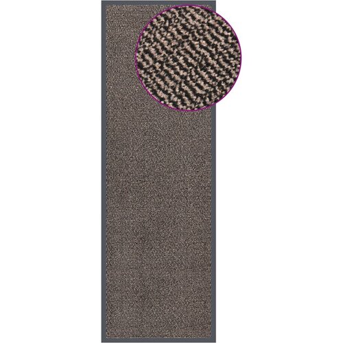 VidaXL Čupavi otirač 60 x 180 cm tamnosmeđi Slike