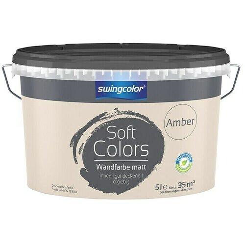 SWINGCOLOR Soft Colors Boja za zid (Amber, Mat, 5 l) Cijene