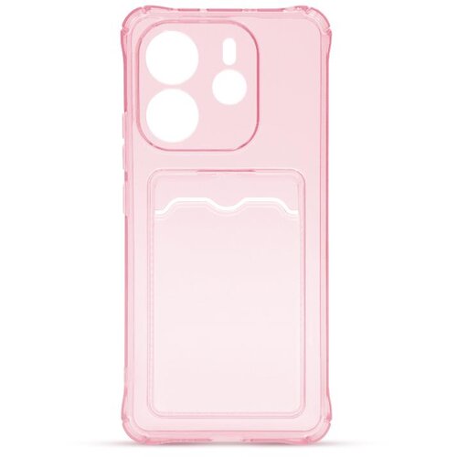 Futrola Clear Wallet za Xiaomi Redmi Note 14 4G, Roze Cene