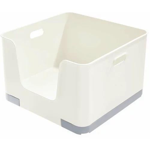 iDesign Bijela kutija za pohranu Eco Open, 39 x 39 cm