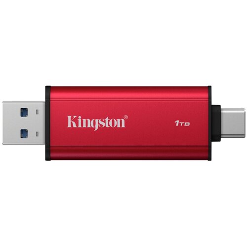 Kingston Dual Portable SSD 1TB UBS Type-A, Type-C USB 3.2 Gen 2, R/W: 1050 MB/s, 950 MB/s Slike