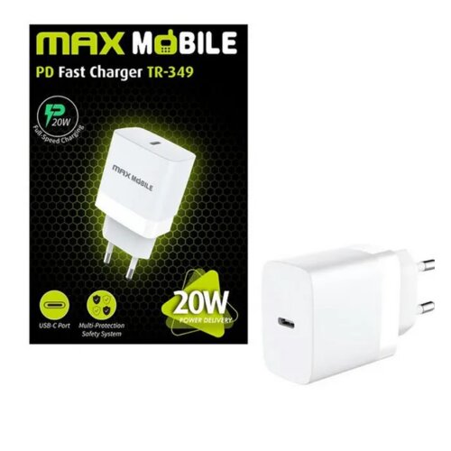 Max Mobile KUĆNI PUNJAČ PD QC 3.0 TYPE C, TR-349 20W Cijene