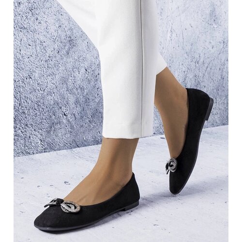 D/CEO Black ballerinas Chuwi Cene