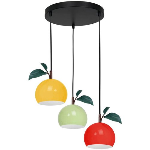  Luster APPLE na sajli 3xE27/15W/230V, višebojan Cene