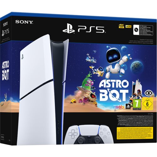 Sony PlayStation 5 Slim D+Astro BotDigital Edition D chassisPS5+Astro Bot VCH Slike