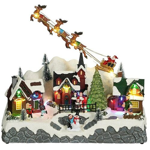  LED božićno selo (34 x 18 x 27,5 cm, LED) Cijene