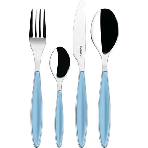 guzzini 24-delni set jedilnega pribora feeling - pastel blue Cene