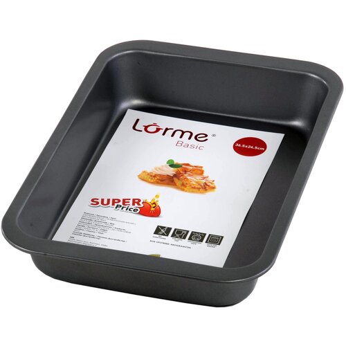 Lorme basic teflon četvrtasta tepsija 36.5*24.5*5.5 cm Cene