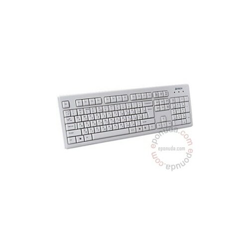 A4Tech KM-720 PS/2 YU White tastatura Slike