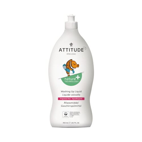 Attitude Baby sredstvo za pomivanje - brez vonja - 700 ml Slike