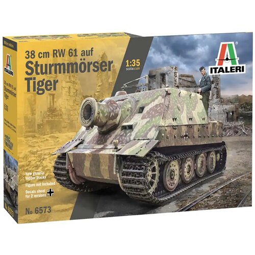 Italeri 1/35 38 cm RW 61 auf STURMMORSER TIGER tank maketa Cene