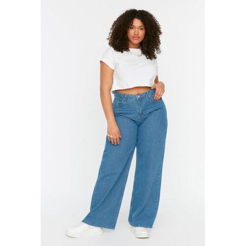 Trendyol Women&amp;#039;s jeans Curve Slike