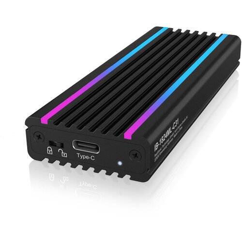 Icybox ohišje za M.2 NVMe SSD USB-C &amp; USB-A 3.1 Cene