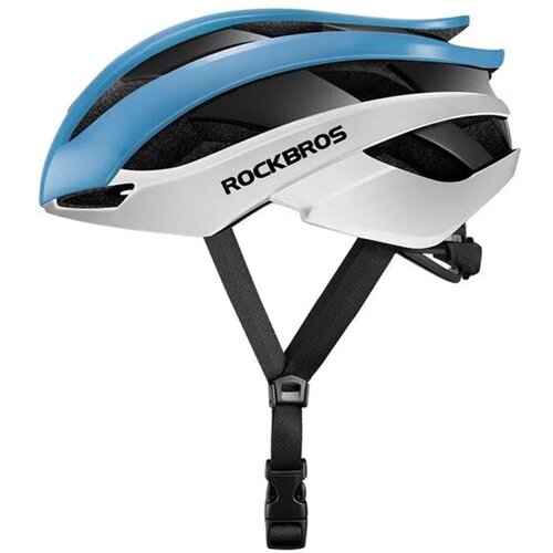 ROCKBROS Adjustable cycling helmet M 55-58 cm Blue-White Cijene