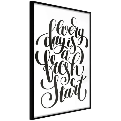  Poster - Fresh Start 20x30