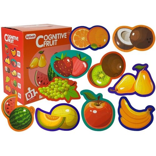  Educational Puzzle For Babies Fruits 5 Parts 40 Pieces Cijene