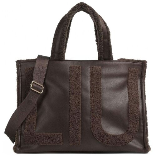 Liu Jo Torbe 2f6037 E0021 Tote Fake Montone Kostanjeva Slike