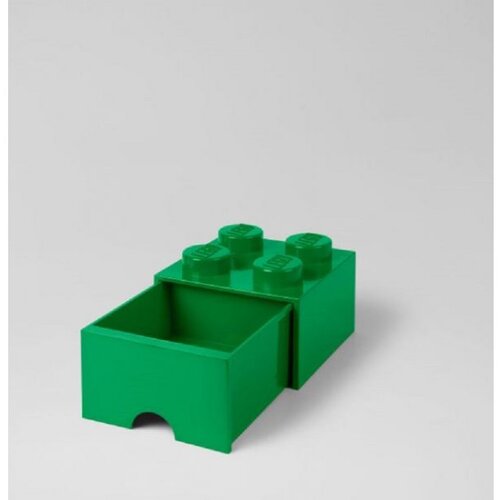 Lego Zelena &amp;scaron;katla za shranjevanje s predalom LEGO&amp;reg; Slike