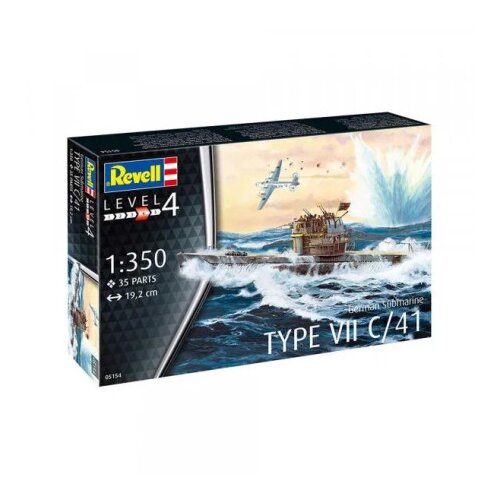 Revell maketa german submarine type vii c/41 ( RV05154/030 ) Slike