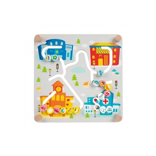 Classic World aktivna ploča labirint 2u1 sortiraj otpad 40051 Cijene