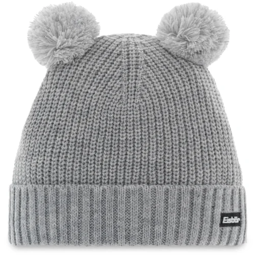 Eisbär Ponti Pompon Kids Beanie Siva UNI Skijaška kapa