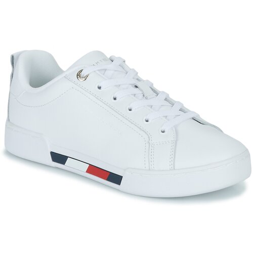 Tommy Hilfiger Nizke superge TRICOLOR INSERT SNEAKER Bela Cene