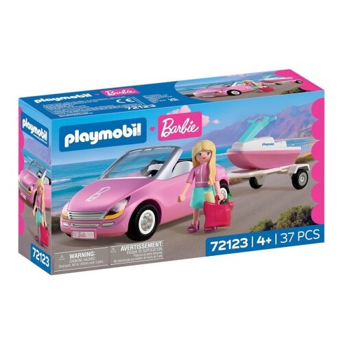 Playmobil Barbie Auto sa prikolicom sa skuterom ( 1046951 ) Cene