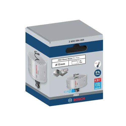 Bosch pro sheet metal pc plus testera za otvore 73mm, 2608594464 Slike