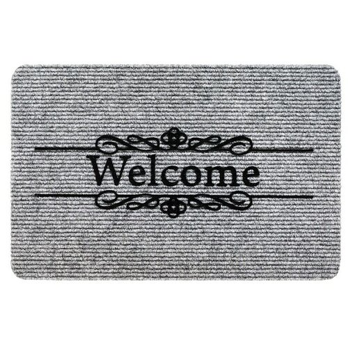  Čistilni tekač Welcome (Siva, Do x &Scaron;: 60 x 40 cm) Cene