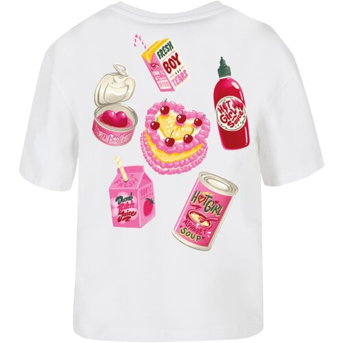 Mister Tee Women&amp;#039;s Hot Girl Dinner T-shirt White Slike