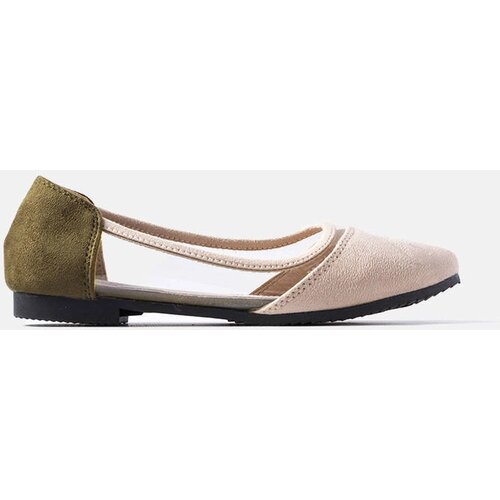 Gemre Suede children's ballet flats Kortes pink-green Cijene