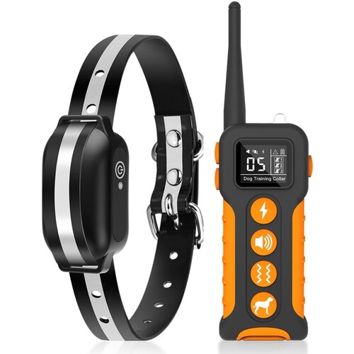 INF Daljinski trener psov No-Shock &ndash; vodoodporen IP67, zvok in vibracije, doseg 1000 m, dolga življenjska doba baterije, (5000239951) Cene