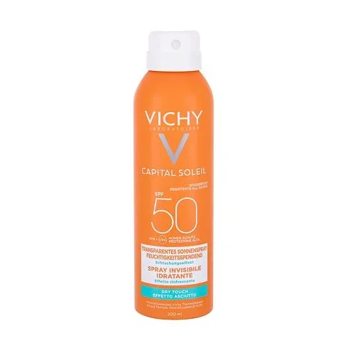 Vichy capital soleil invisible hydrating mist SPF50 osvežujoč sprej za sončenje 200 ml