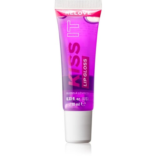 Revolution Relove Kiss It vlažilni sijaj za ustnice odtenek Passion Fruit Purple 10 ml Slike